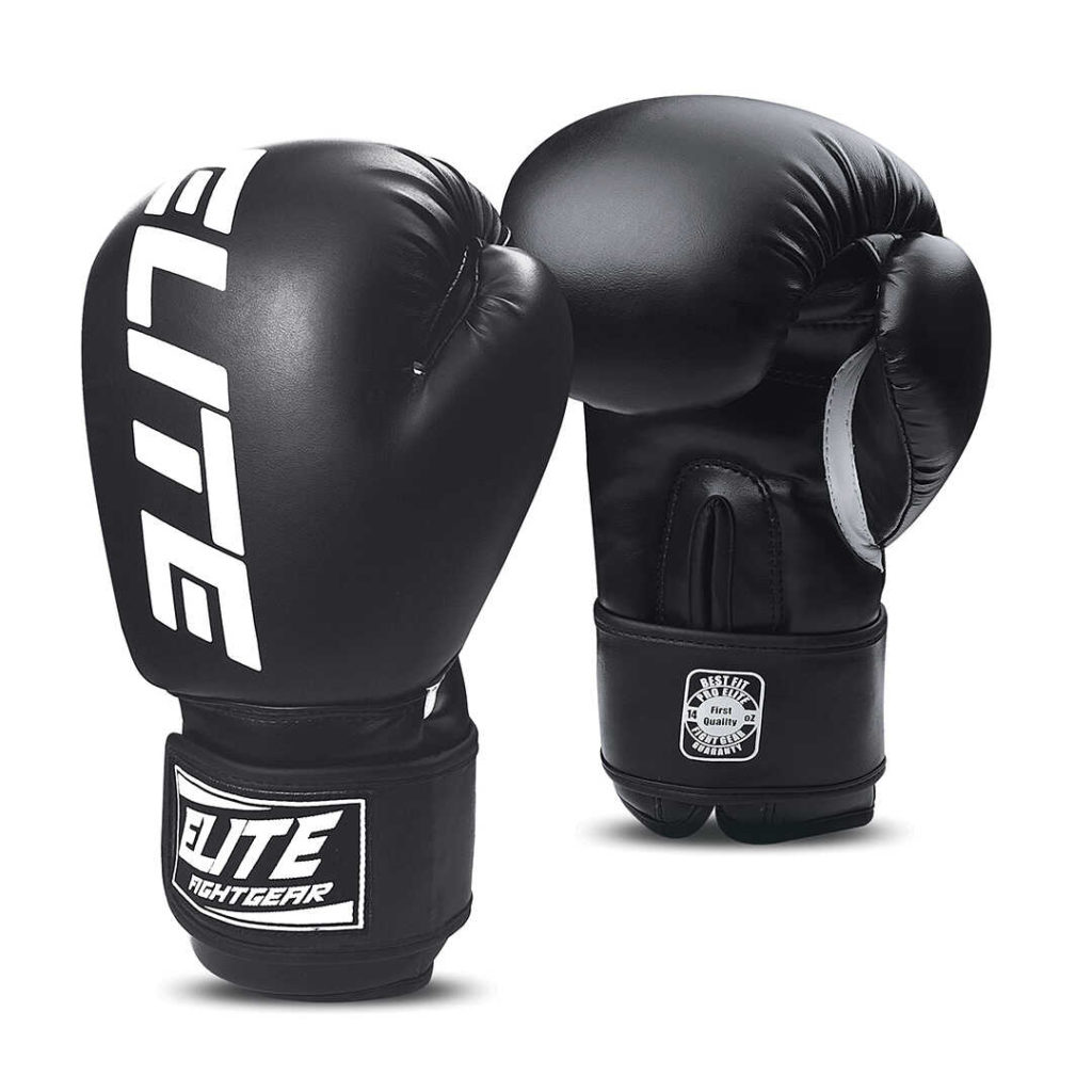 Elite XBeginners Boxing Glove PU Elite Fightequipment